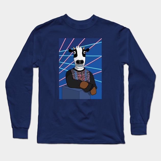 Cow-Boy Long Sleeve T-Shirt by alwaysacomedian